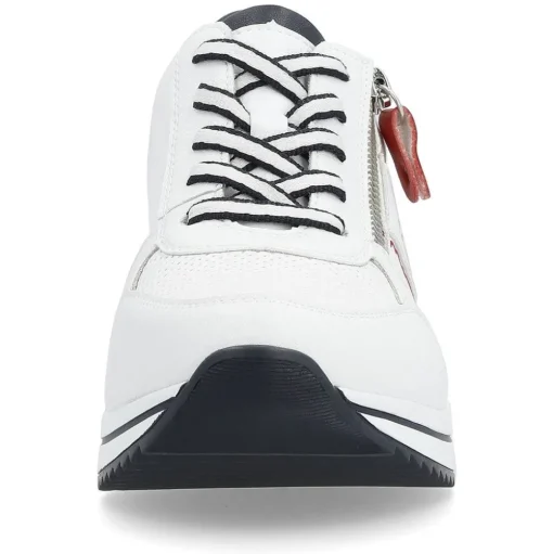 Remonte Sneaker Leder Wechselfußbett weiß S14 D0T04-81