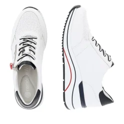 Remonte Sneaker Leder Wechselfußbett weiß S14 D0T04-81