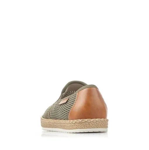 Rieker Antistress Herren Slipper Textil grün S13 B5276-54
