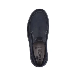 Rieker Antistress Herren Slipper Schlupfschuh Extraweite Wechselfußbett schwarz S23 14362-00