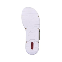 Rieker Damen Riemchensandalen mintgrün Keilabsatz S13  V2350-52