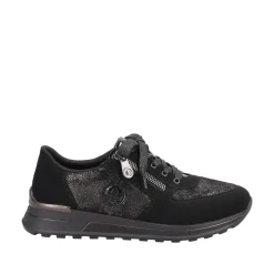 Rieker Damen Sneaker by Rieker nachtschwarz S23  N1411-90