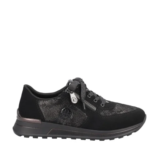 Rieker Damen Sneaker by Rieker nachtschwarz S23  N1411-90