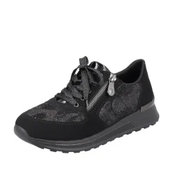 Rieker Damen Sneaker by Rieker nachtschwarz S23  N1411-90