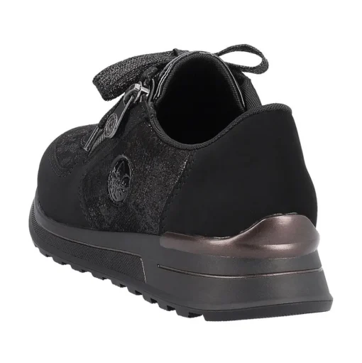 Rieker Damen Sneaker by Rieker nachtschwarz S23  N1411-90