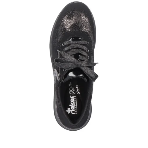 Rieker Damen Sneaker by Rieker nachtschwarz S23  N1411-90