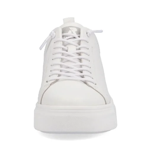 Rieker EVOLUTION Damen Sneaker Leder Plateau- Sohle Wechselfußbett weiß S13 W0500-80
