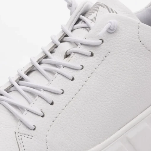 Rieker EVOLUTION Damen Sneaker Leder Plateau- Sohle Wechselfußbett weiß S13 W0500-80
