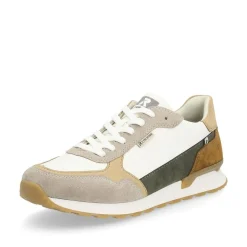 Rieker Evolution Herren Sneaker Leder Wechselfußbett beige S14 U0307-80