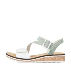 Rieker Keilsandalette mint S14 V3660-52