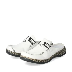 Rieker Pantolette Clogs weiß 46393-80
