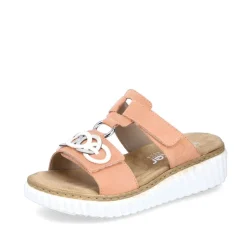 Rieker Pantolette H - Weite Extraweit apricot S14 63294-38