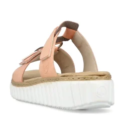 Rieker Pantolette H - Weite Extraweit apricot S14 63294-38