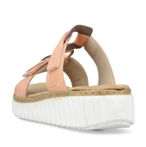 Rieker Pantolette H - Weite Extraweit apricot S14 63294-38