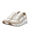 Rieker Revolution Sneaker weiss braun S15 N5204-80