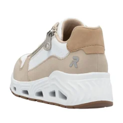 Rieker Revolution Sneaker weiss braun S15 N5204-80
