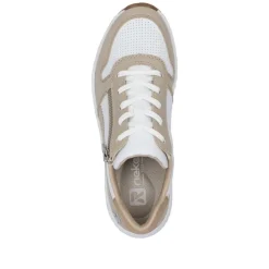 Rieker Revolution Sneaker weiss braun S15 N5204-80