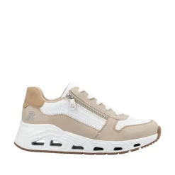 Rieker Revolution Sneaker weiss braun S15 N5204-80