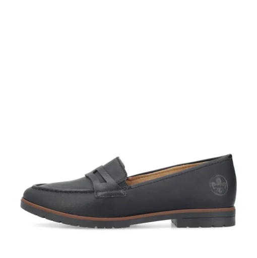 Rieker Slipper Loafer schwarz S14 45300-00