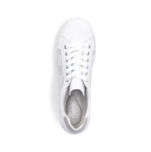 Rieker Sneaker Leder weiß S14 45606-80