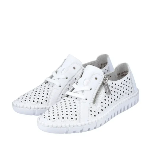 Rieker Sneaker Leder weiss S12 M2300-80