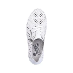 Rieker Sneaker Leder weiss S12 M2300-80