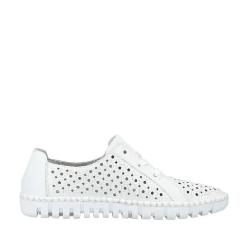 Rieker Sneaker Leder weiss S12 M2300-80