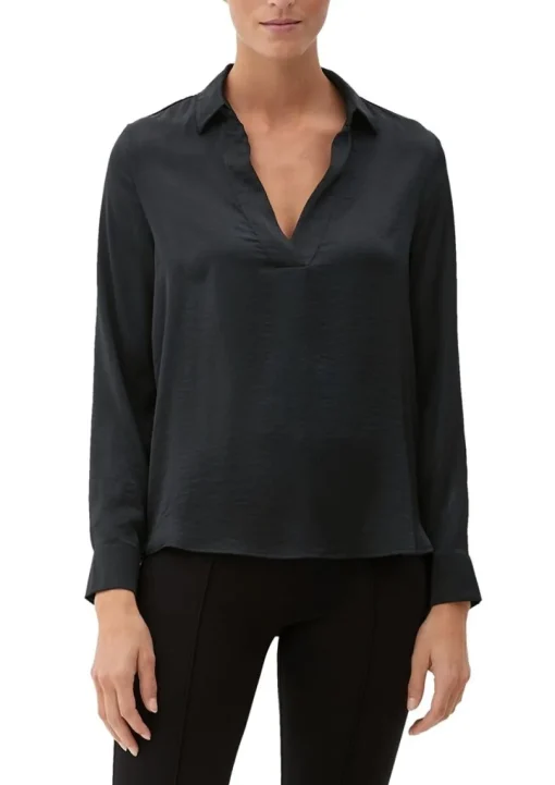 s.Oliver Bluse aus recyceltem Polyester S22  2124797