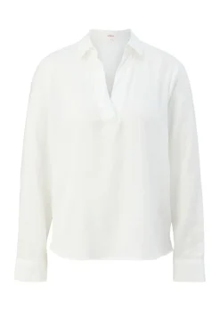 s.Oliver Bluse aus recyceltem Polyester S22  2124797