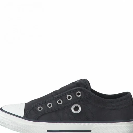 s.Oliver Damen Sneaker Low Slipper Schlupfschuh blau S12  5-5-24635-28
