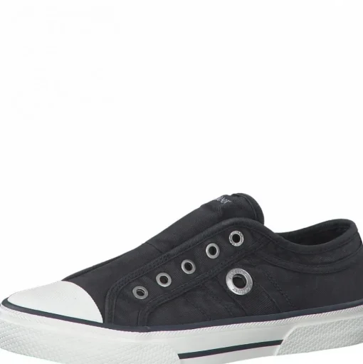 s.Oliver Damen Sneaker Low Slipper Schlupfschuh blau S12  5-5-24635-28