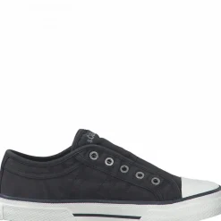 s.Oliver Damen Sneaker Low Slipper Schlupfschuh blau S12  5-5-24635-28