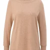 S.Oliver Longsleeve braun & grün S23 2136900