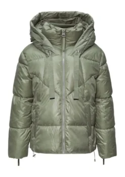 s.Oliver Puffferjacke Damen grün&weiß S24 2156380