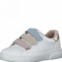 s.Oliver Sneaker Kinder Mädchen Klettverschluss weiß S12 5-5-34201-28