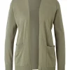 s.Oliver Strickjacke aus Viskosemix grau S22  2112223