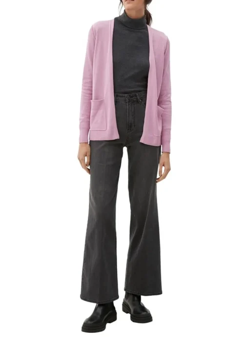 s.Oliver Strickjacke mit Rippblenden S22 2125616