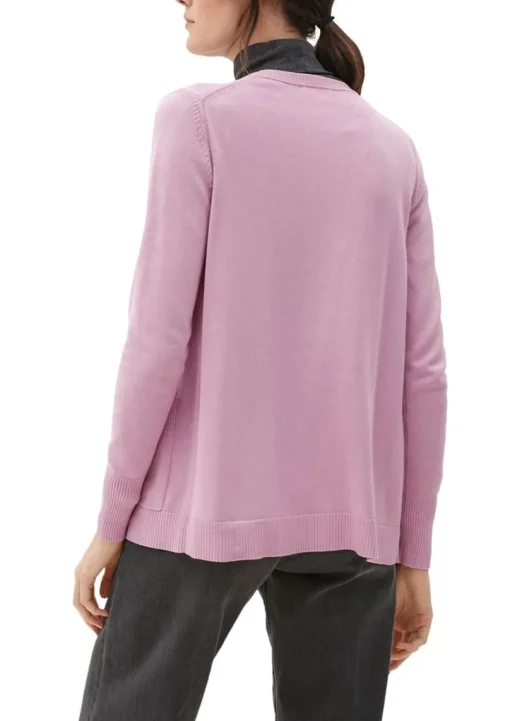 s.Oliver Strickjacke mit Rippblenden S22 2125616
