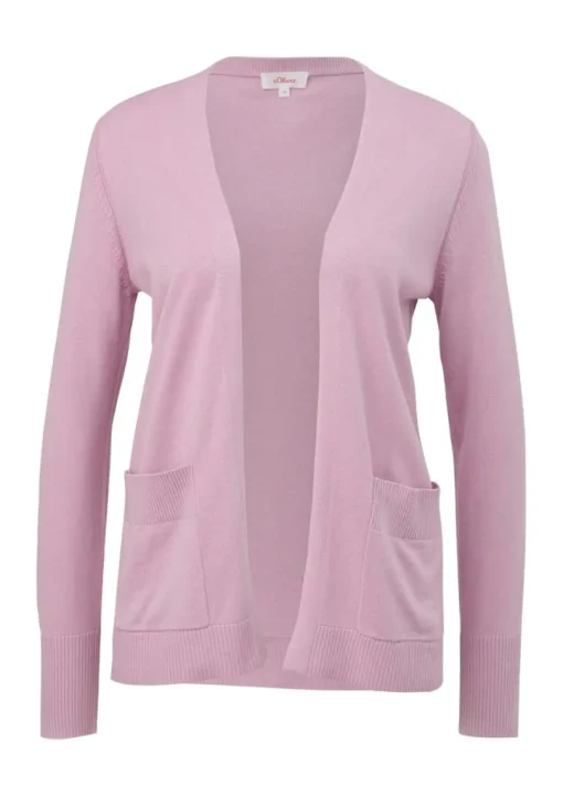 s.Oliver Strickjacke mit Rippblenden S22 2125616
