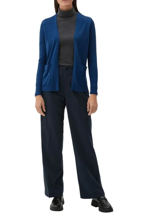 s.Oliver Strickjacke mit Rippblenden S22 2125616