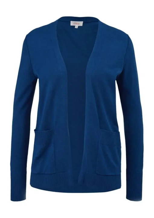 s.Oliver Strickjacke mit Rippblenden S22 2125616
