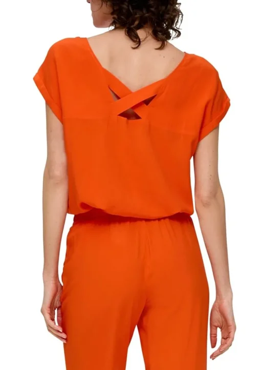 S.Oliver Viskosebluse mit Rückenausschnitt S13 2131767