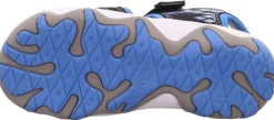 superfit MIKE3.0 SCHWARZ/BLAU Sandale Leder 0-609466-0000