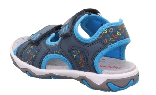 superfit Sandale mit Klettverschluss MIKE 3.0 - blau/türkis S13  1-009472-8000