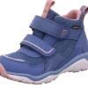 superfit SPORT5 Sneaker wasserdich GoreTex Lauflerner Blau Pink1-000246-8050
