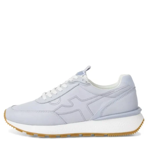 Tamaris FASHLETICS Sneaker Wechselfußbett weiß, blau S12  1-1-23747-28