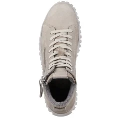 Tamaris Lederstiefelette Schnürung Reißverschluss GRAU OLIVE SCHWARZ 1-25206-43