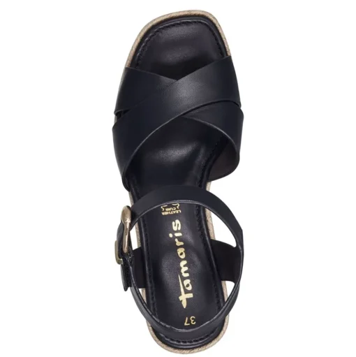 Tamaris Sandalett black matt S13  1-1-28020-20