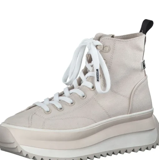 Tamaris Sneaker High Plateau- Sohle beige S12  1-1-25201-28