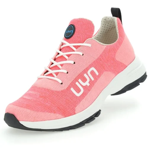UYN LADY AIR DUAL XC Damen Sneaker Merinowolle grün, pink S13 Y100161